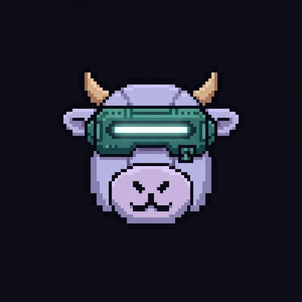 Pixel Cows logo